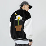 Daisy Flower Varsity Jacket