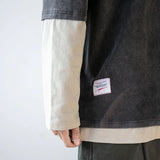 Loose Double-sleeved T-shirt