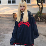 Y2K V-neck Sweatshirt