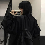 Reflective Black Women's Jacket