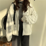 Women's Zip Up Solid Sweatshirt