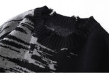 Washed Ripped Sweater
