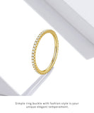 Simulated Diamond 925 Sterling Silver Ring