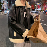 Thick Wool Leather Jacket
