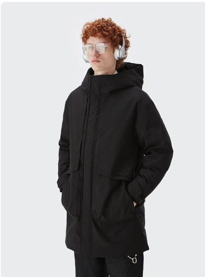 Long Hooded Coat