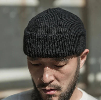 Military Wool Knit Thick Beanies