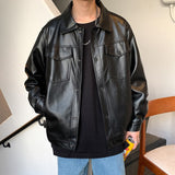 PU Leather Motorcycle Jacket