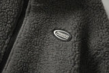 Solid Color Fuzzy Jacket