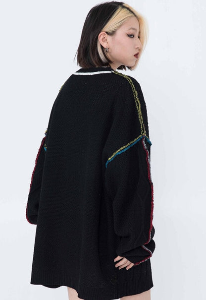 Retro Plain Sweater