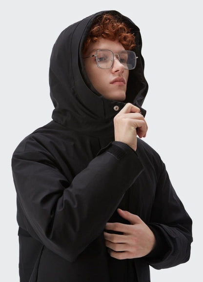 Long Hooded Coat