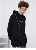 "Life is good" Earth Print Hoodie