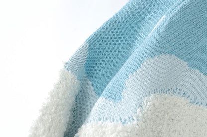 Knitted Clouds Sweater