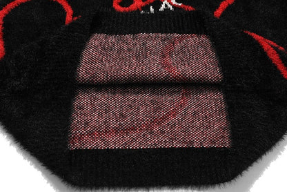 Knitted Heart Sweater
