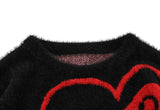 Knitted Heart Sweater
