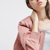 Colorful Metal Round Choker Necklace