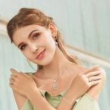 Sparkling Strand Bracelet 925 Sterling Silver