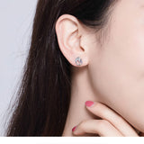 Minimalist 925 Sterling Silver Earrings