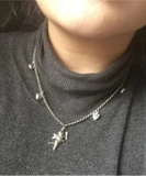 Grunge Angel Cupid Punk Necklace