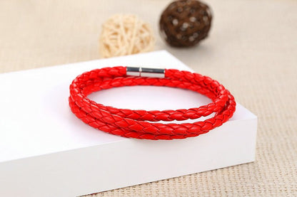 Long Chain Adjustable Magnet Buckle Bracelet