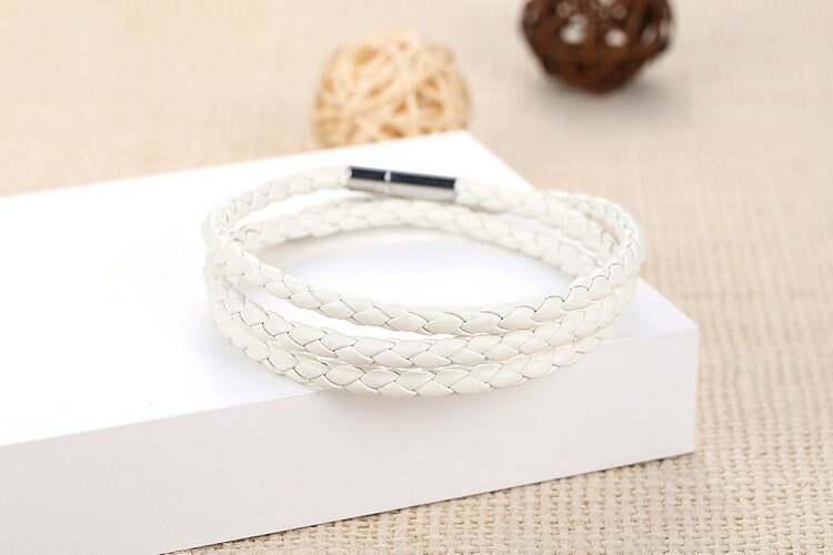 Long Chain Adjustable Magnet Buckle Bracelet