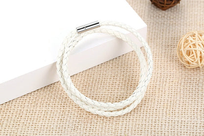 Long Chain Adjustable Magnet Buckle Bracelet