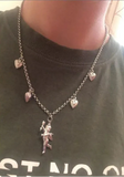 Grunge Angel Cupid Punk Necklace
