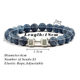 Dumbbell Volcanic Bracelets
