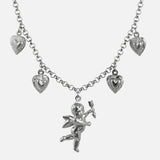 Grunge Angel Cupid Punk Necklace