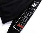 The Article Japanese Letter Print Hoodie