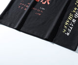 Natural Chinese Letter Print T-shirt