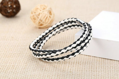 Long Chain Adjustable Magnet Buckle Bracelet