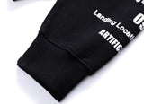 The Article Japanese Letter Print Hoodie