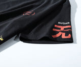 Natural Chinese Letter Print T-shirt