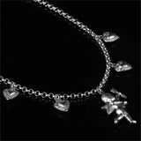 Grunge Angel Cupid Punk Necklace