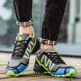 Lace-up Jogging V Striped Sneakers
