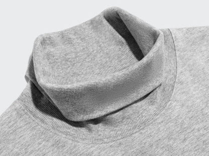 Autumn Blank Turtleneck T-shirt