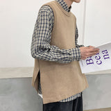 Retro Casual Knitted Vest