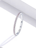 Simulated Diamond 925 Sterling Silver Ring