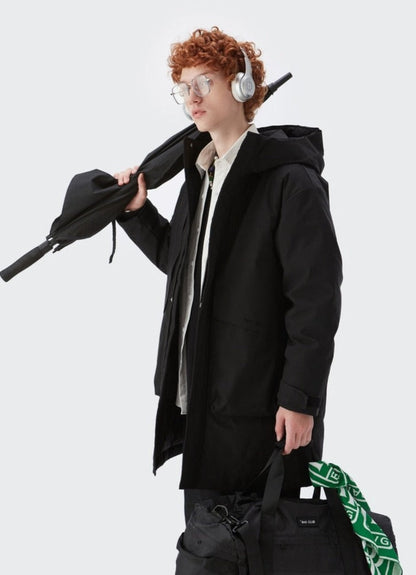Long Hooded Coat