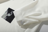 Pictures Print Polyester Shirt