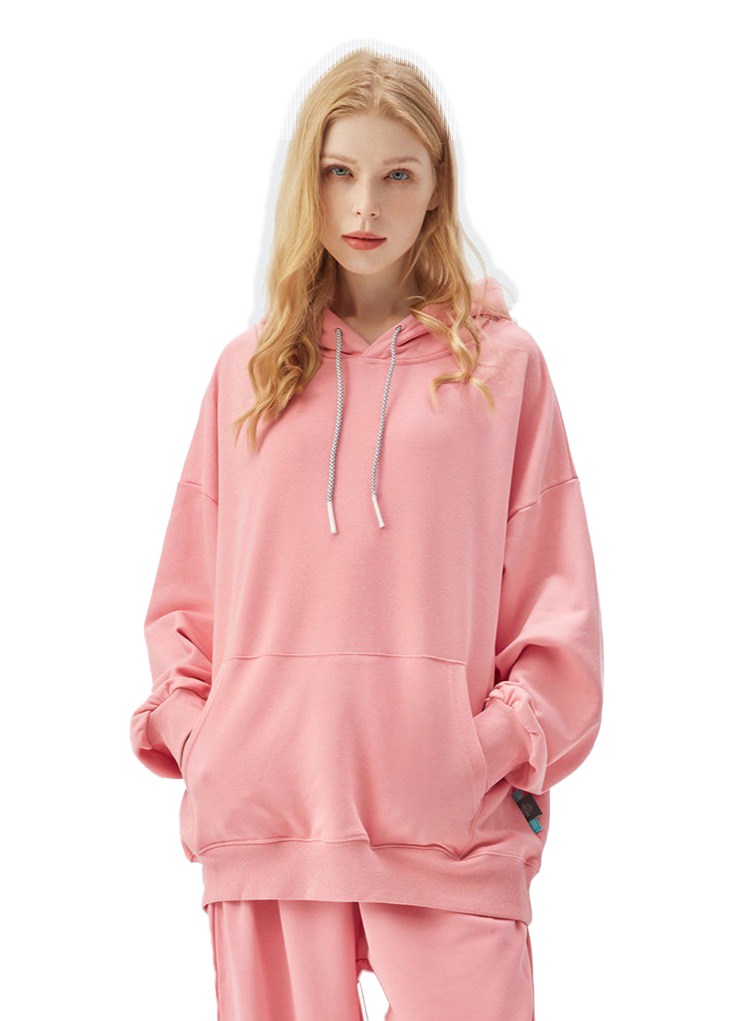 Terry Blank Solid Color Hoodie DAXUEN