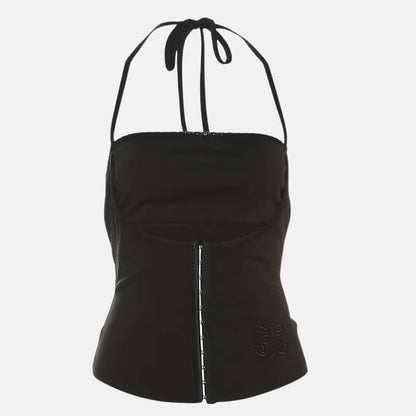 Halter Corset Front Top
