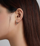 Starlike 925 Sterling Silver Earrings