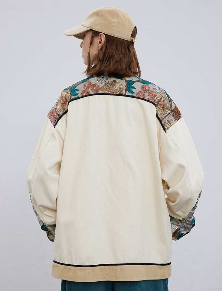 Flower Denim Jacket