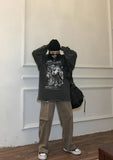 Grunge Vintage Oversized Long Sleeve T-shirt