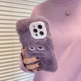 Fluffy Monster Mobile Phone Case For iPhone