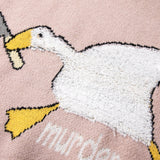 Murder Goose Print Sweater