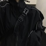 Reflective Black Women's Jacket