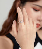 Hug 925 Sterling Silver Ring