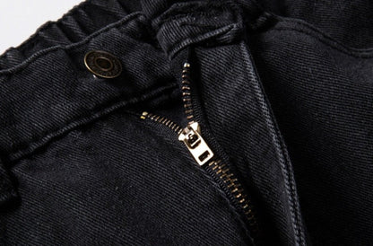 Wide-leg Baggy Denim Pants